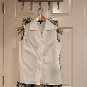 Burberry Cream Blouse